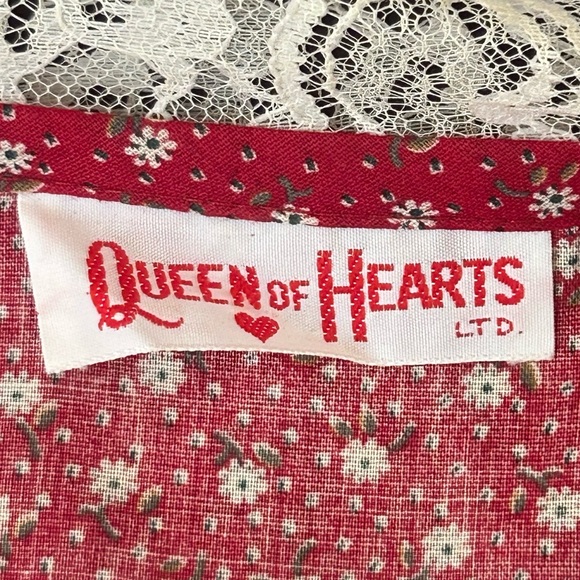 Vintage 70s Red Boho Peplum Blouse - Picture 14 of 14